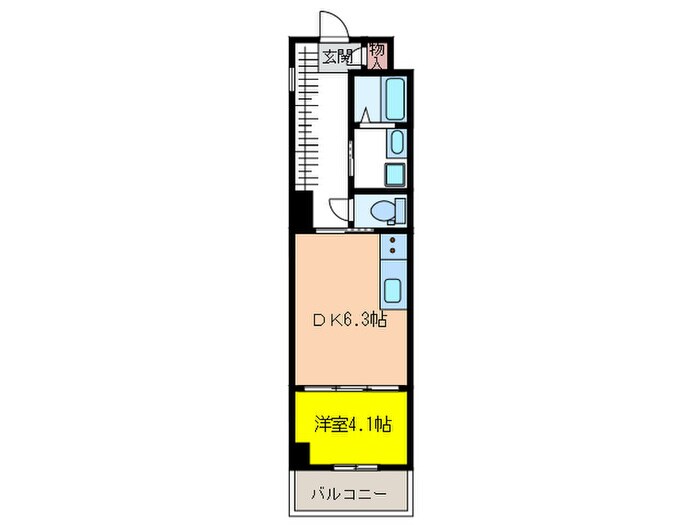 MIMOSA　TERRACEの物件間取画像