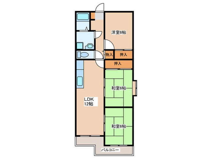 クローバービル壱番館の物件間取画像