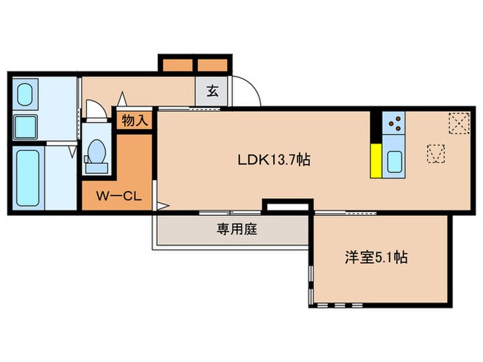 D-Riverside南庄の物件間取画像