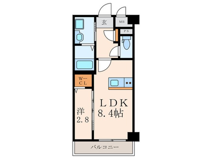 レジェンド紺屋町2の物件間取画像