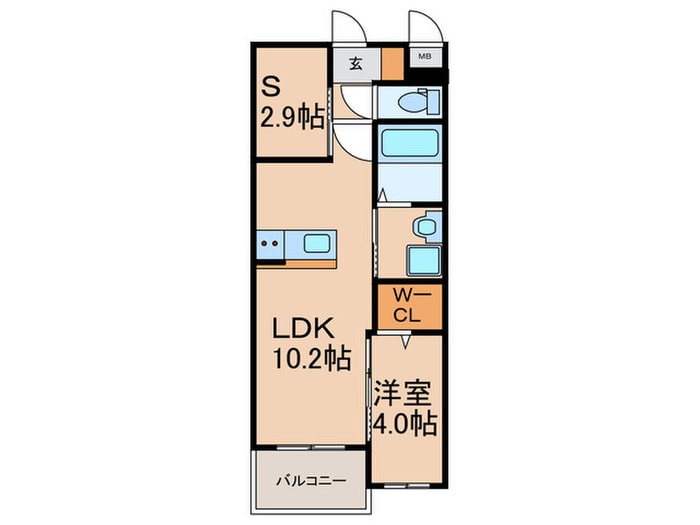 LIFEFIELD多々良の物件間取画像