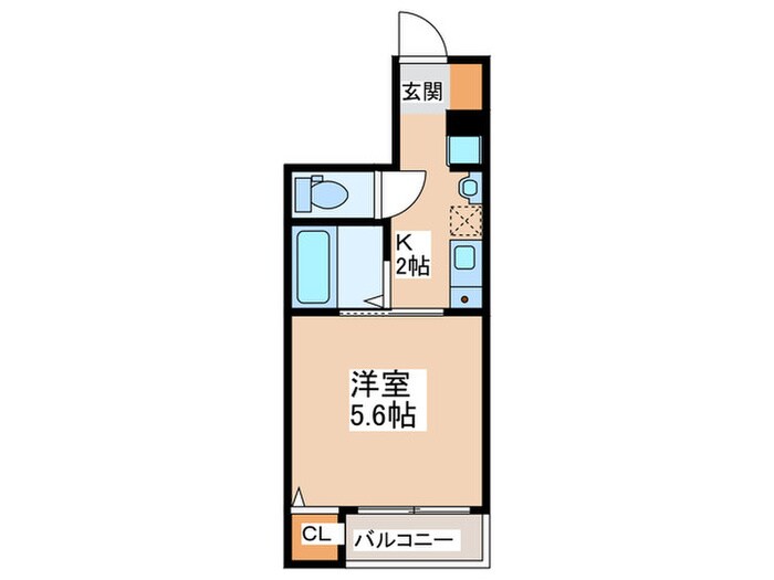 フリージアの物件間取画像