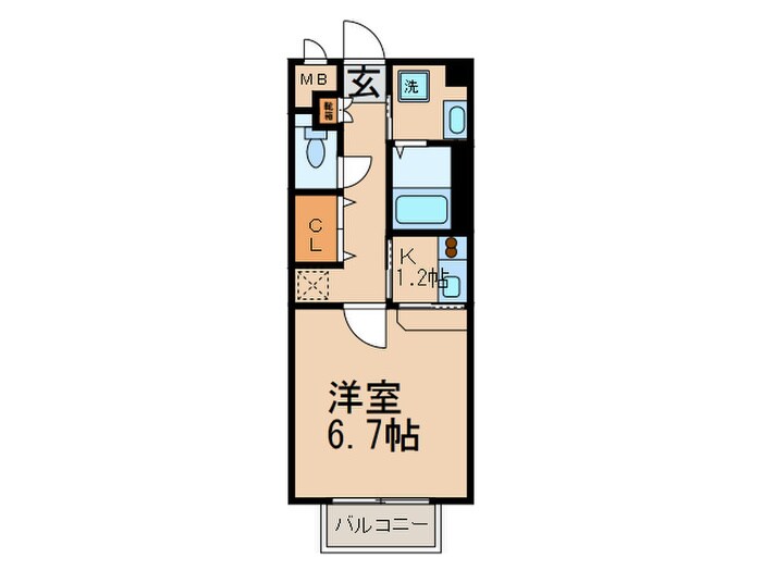 タウニーエルの物件間取画像