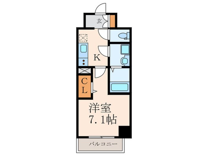 仮）ALiSS歯科大前の物件間取画像