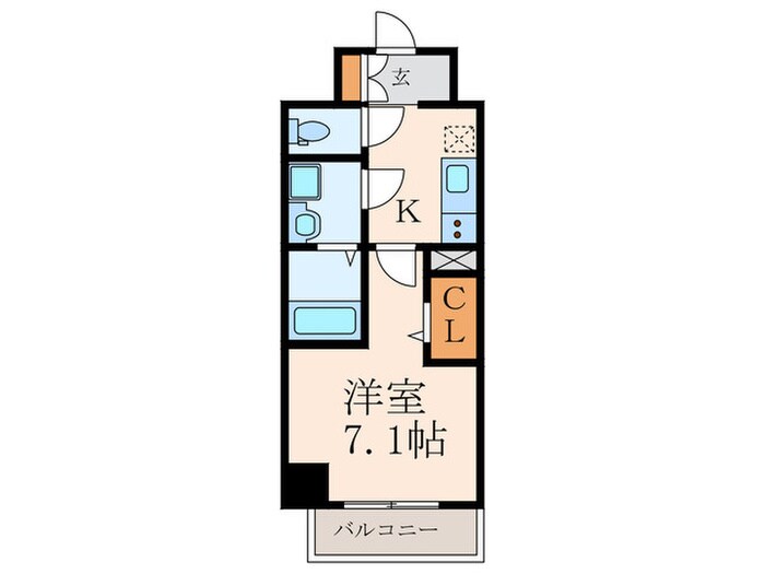 仮）ALiSS歯科大前の物件間取画像