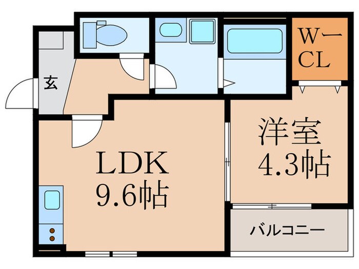 IL　GRANDE諸岡の物件間取画像