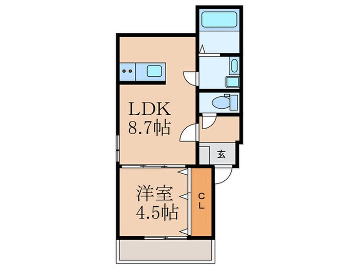 IL　GRANDE諸岡の物件間取画像