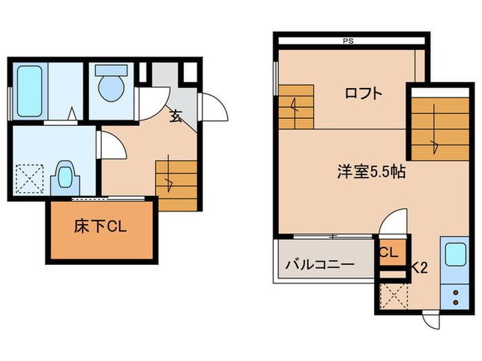 CBヴィレッタししぶ駅前の物件間取画像