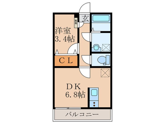 物件間取画像