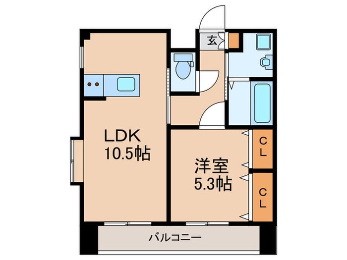 仮）PROSPECT HAKATAの物件間取画像