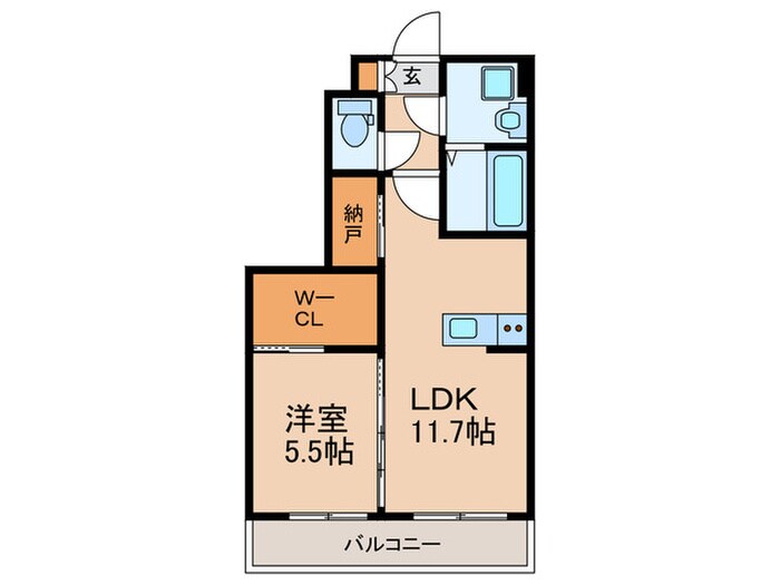 仮）PROSPECT HAKATAの物件間取画像