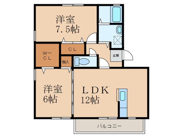 エタ－ナル華の物件間取画像