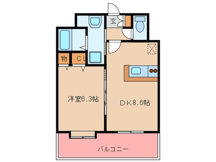 物件間取画像