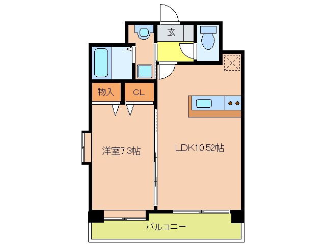 自由ヶ丘ヒルズ・楓の物件間取画像
