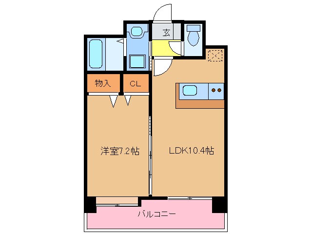 自由ヶ丘ヒルズ・楓の物件間取画像