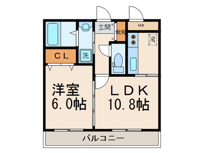 ＤＳタワー大博通りの物件間取画像