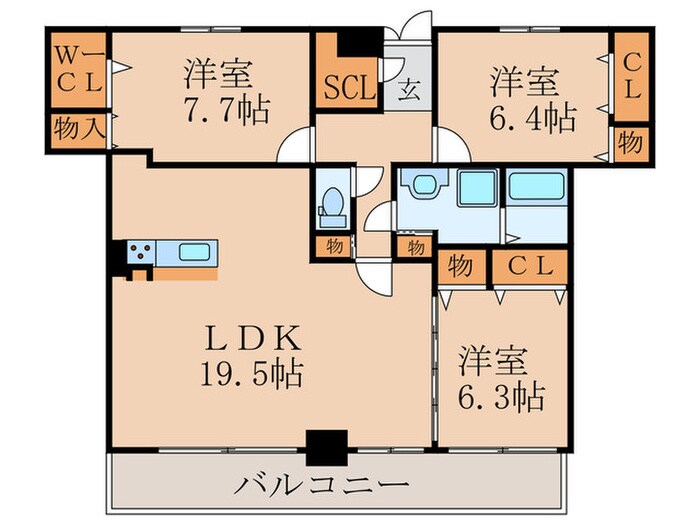 グラン ソフィアの物件間取画像