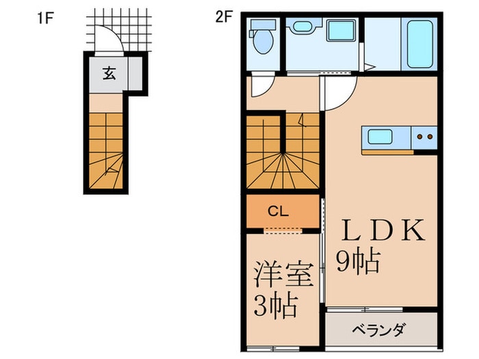 仮）行事１丁目新築ＡＰの物件間取画像