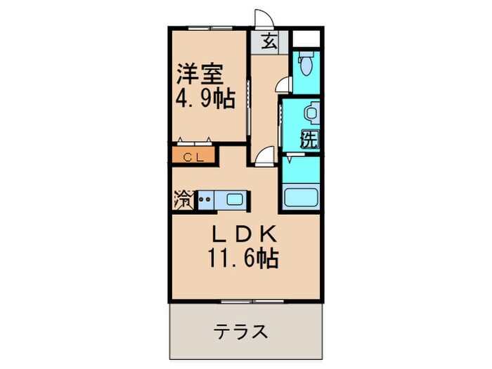 alaiseの物件間取画像