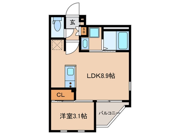 仮）フェリス香椎Ⅱの物件間取画像