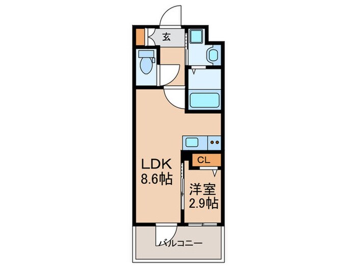 仮）奈良屋町新築マンションの物件間取画像