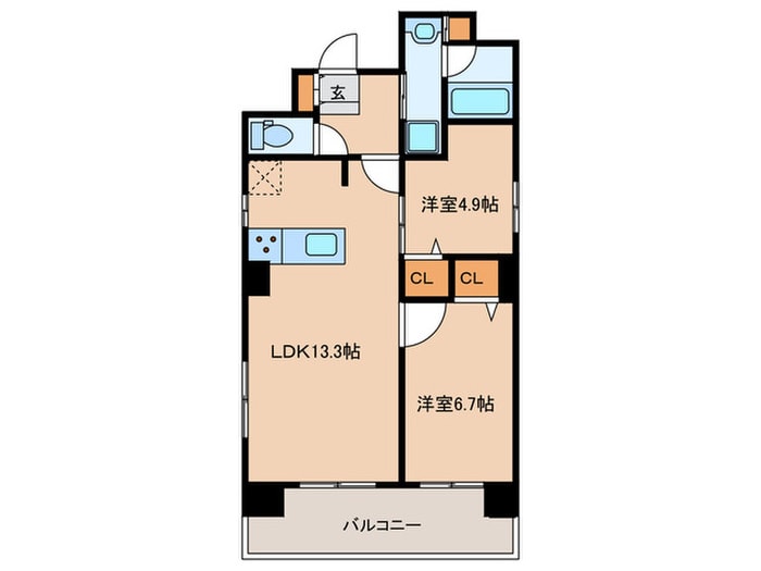 仮）大手門3丁目マンションの物件間取画像