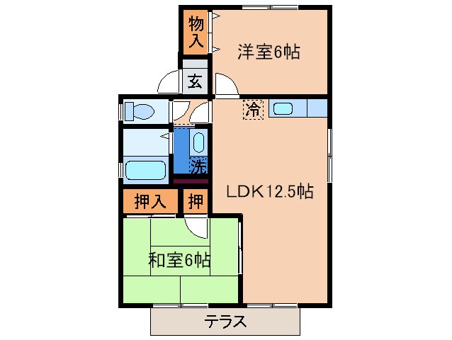 サンシャイン池田の物件間取画像