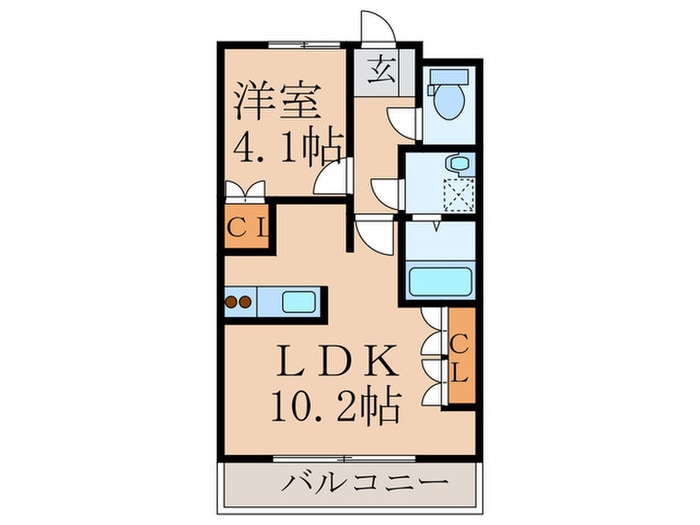 アルカディアの物件間取画像