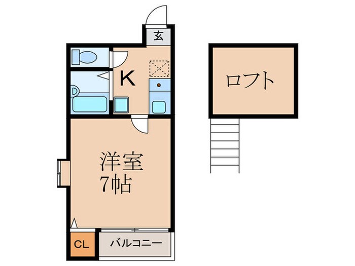 サンライズガーデン高宮東の物件間取画像