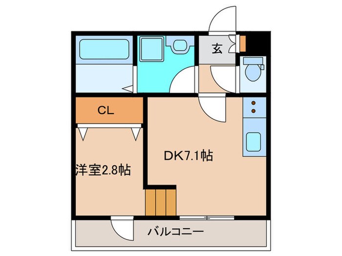 セレーナ福津の物件間取画像