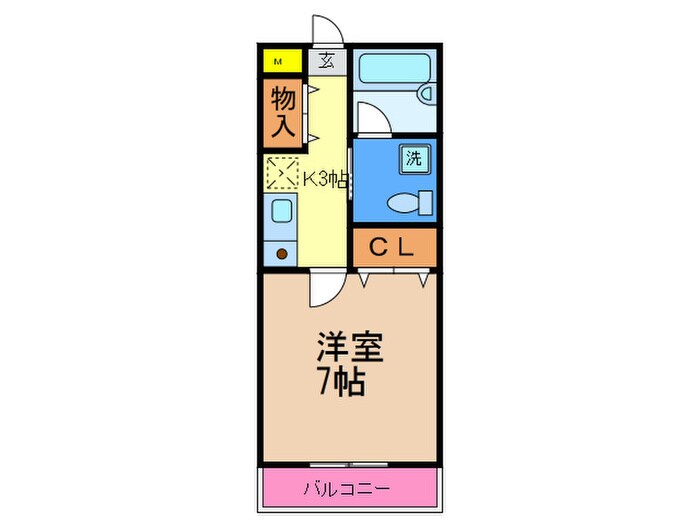 物件間取画像