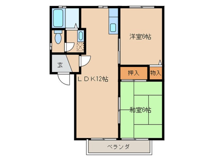 プレステ－ジ華里Ⅰの物件間取画像