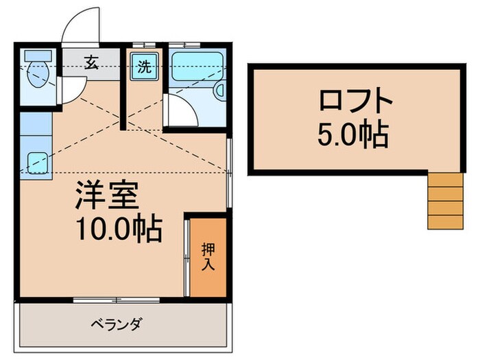 物件間取画像