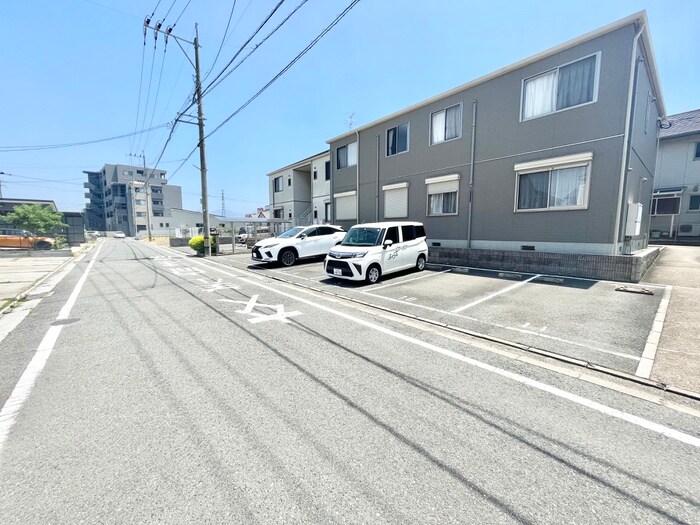 クラヴィエひびきのAの物件外観写真