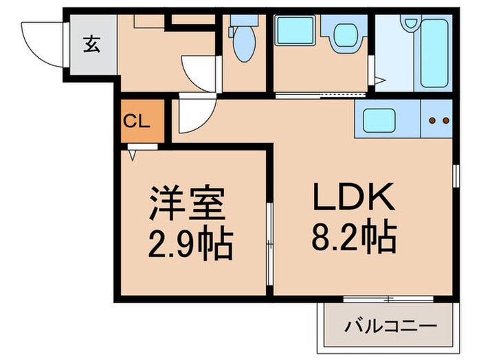 ＴＨＥ ＮＯＢＬＥＳ二日市駅前の物件間取画像