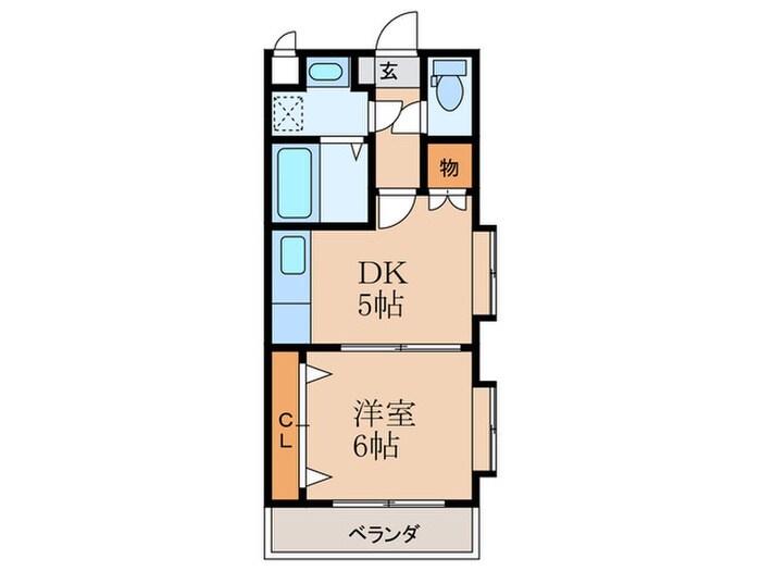 リファレンス小倉の物件間取画像