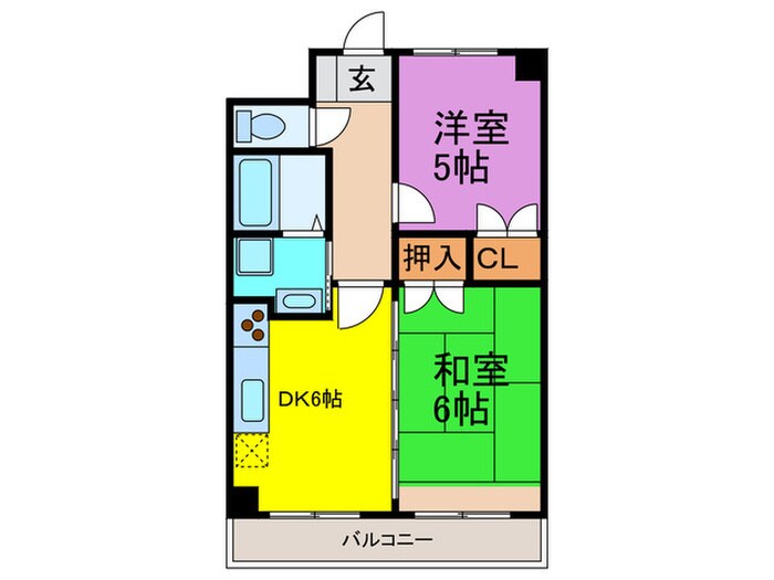 Ｓマンションの物件間取画像