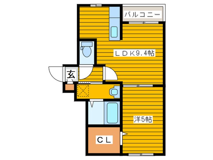 ル・ファール南平岸の物件間取画像
