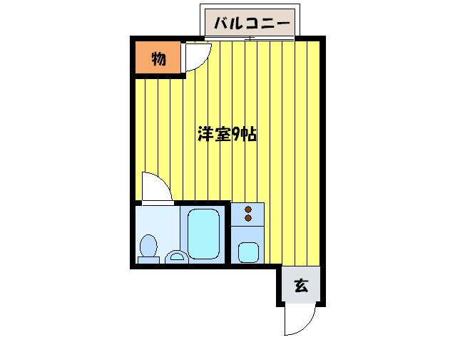 瀬比亜館円山Ａ棟の物件間取画像