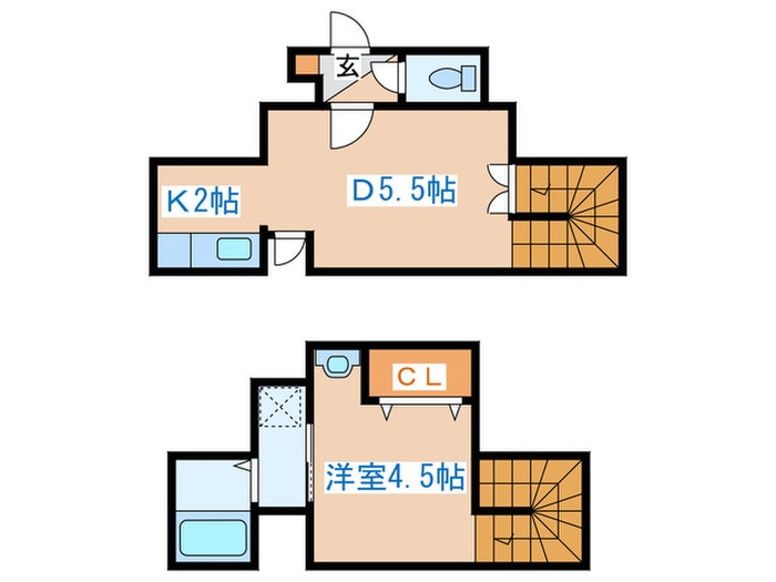 ロックサイドＭＳの物件間取画像