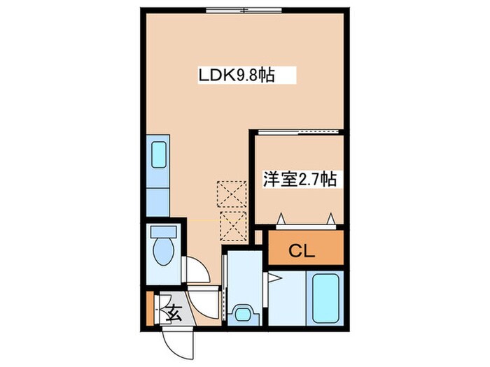 リアライズ南平岸の物件間取画像