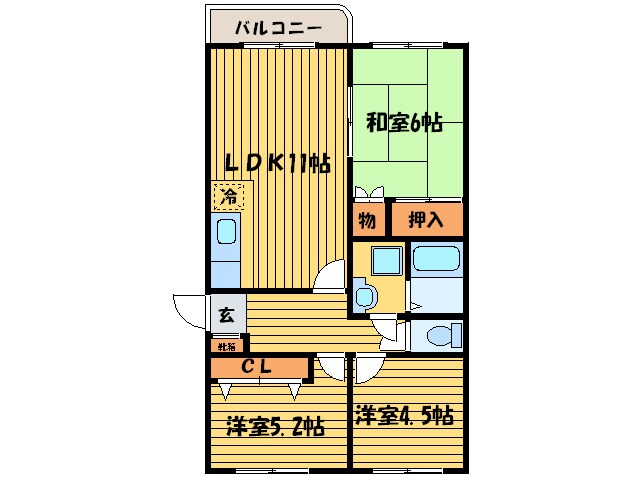 シャト－富士の物件間取画像