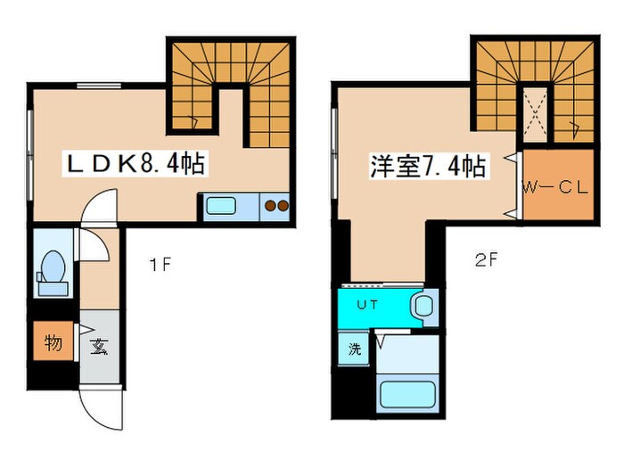 グランメ－ル菊水１条の物件間取画像