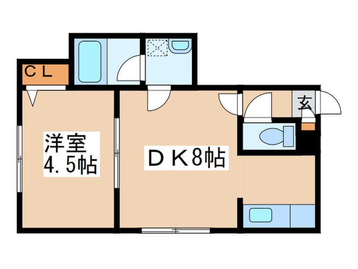 フェニックス月寒の物件間取画像