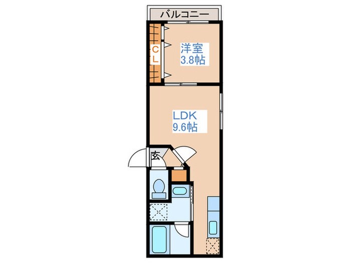 Ｌａｄｕｒｅｅ　Ｎ２２の物件間取画像