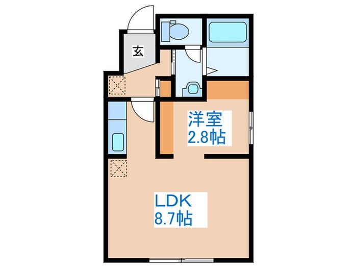 ＣＡＳＡ　ＣＯＭＯＤＯの物件間取画像