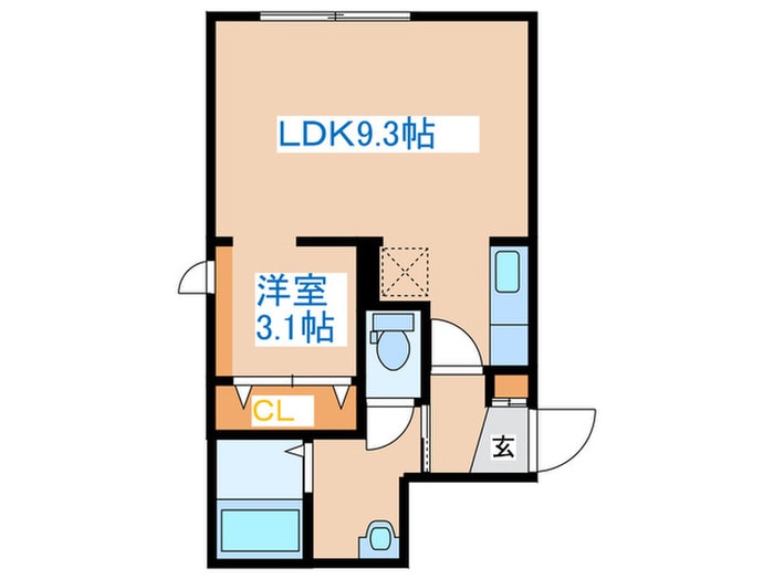 ヴェレ－ナ二十四軒の物件間取画像