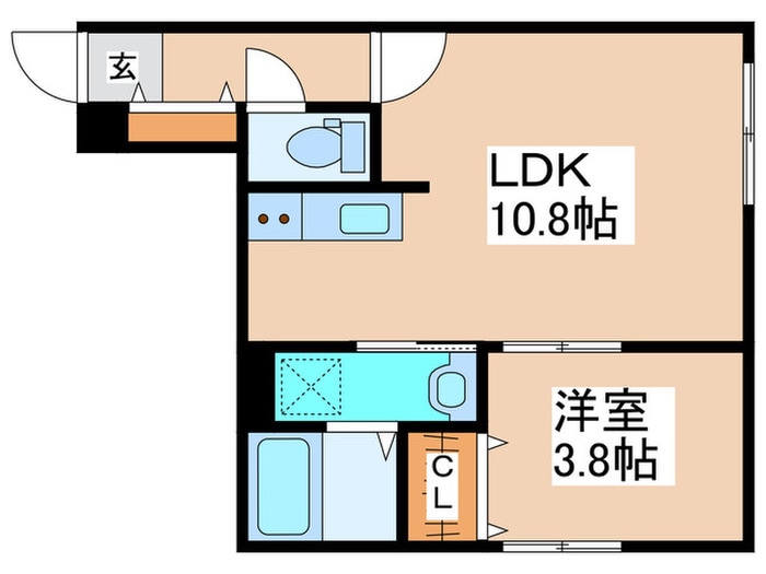 CHARLOTTE月寒の物件間取画像