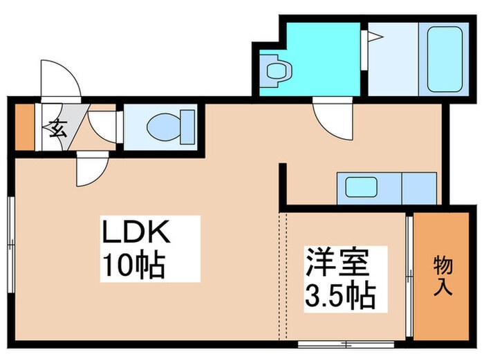 ジュ31の物件間取画像