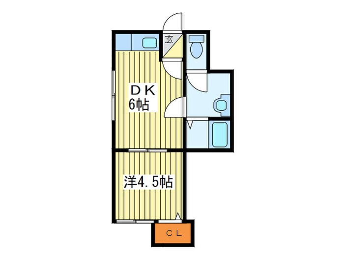 ウイングコート札幌Ⅰの物件間取画像